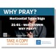 HPWP-21.1 - 2021 Edition 1 - Watchtower - "Why Pray?" - Table